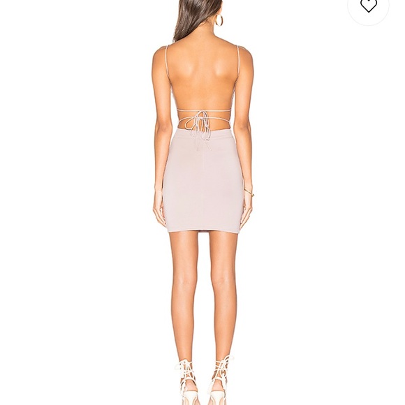 Solange Mini Dress in Mauve - Picture 4 of 4